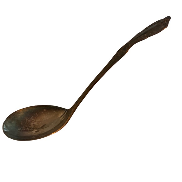 WM ROGERS MFG CO ORIGINAL ROGERS Extra Plate Silver Serving Spoon Sugar Spoon - Picture 2 of 7